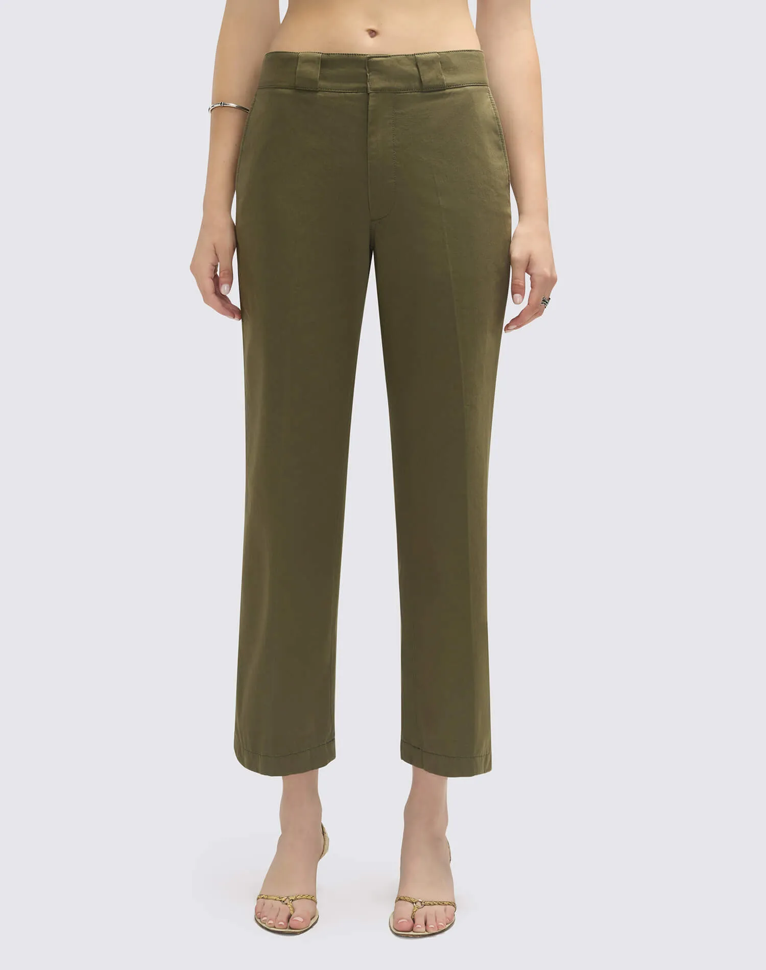 The Ollie Pant - Army Green sold by Re/Done product image thumbnail 2