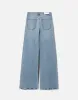 Stretch Mid Rise Wide Leg - Pacific Blue sold by Re/Done