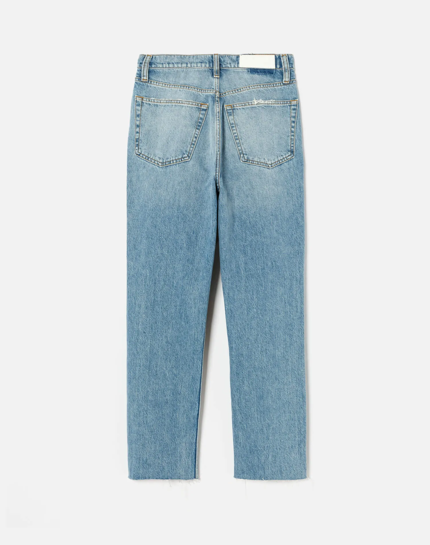 Ultra High Rise Stove Pipe - Worn Blue sold by Re/Done product image thumbnail 2