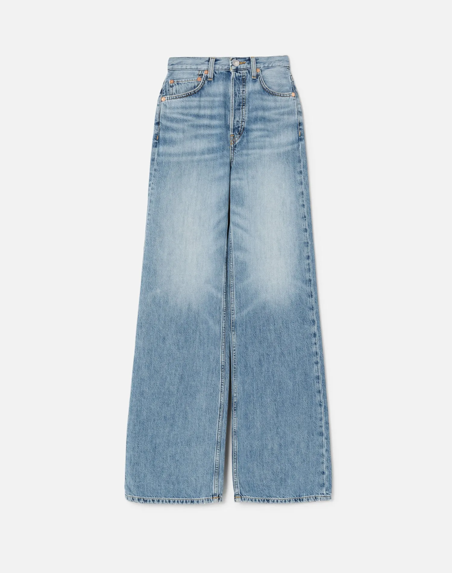 70s Ultra High Rise Wide Leg - Sunfaded Flow sold by Re/Done