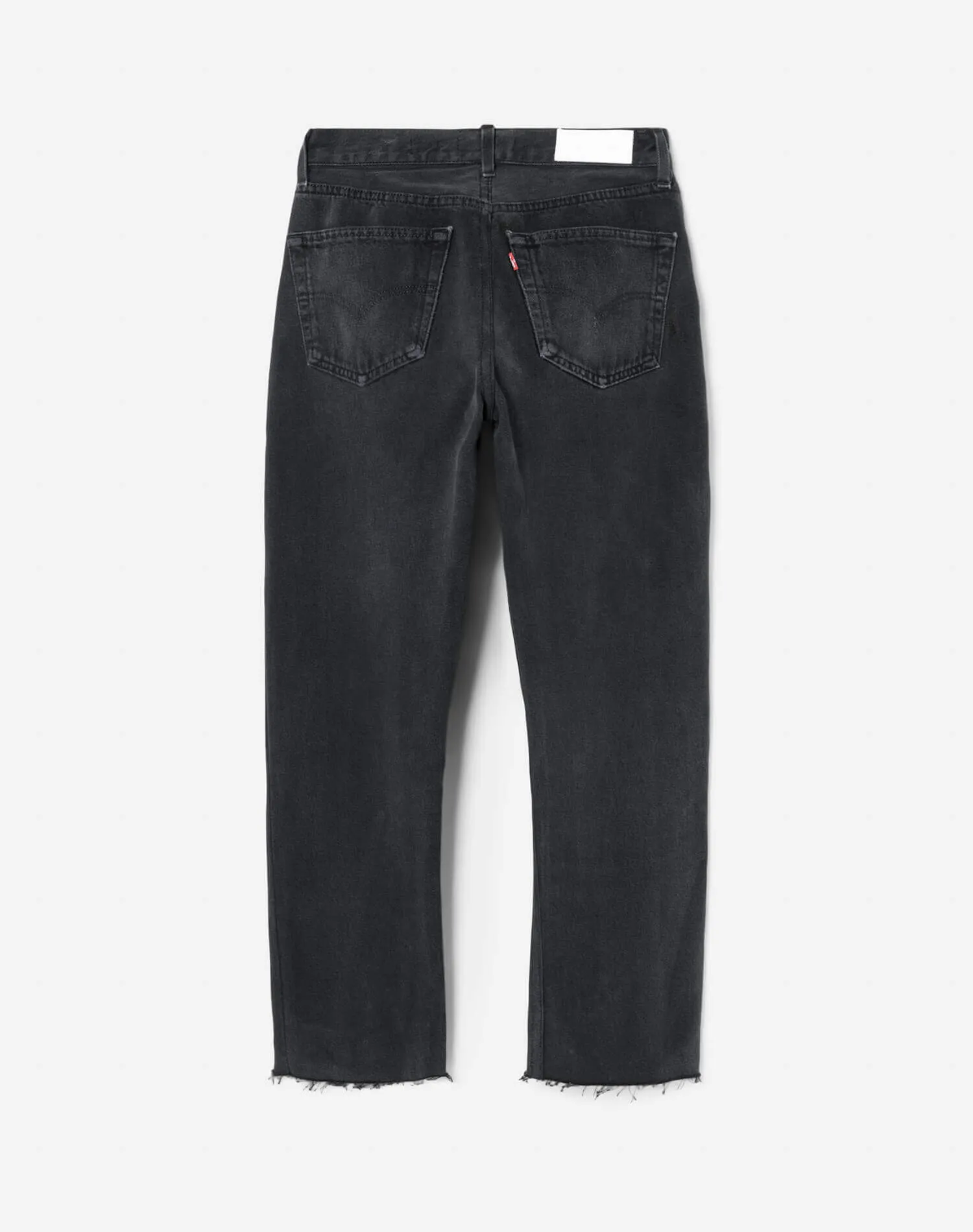 Levi's Black High Rise Stove Pipe - Black Overdyed sold by Re/Done product image thumbnail 2