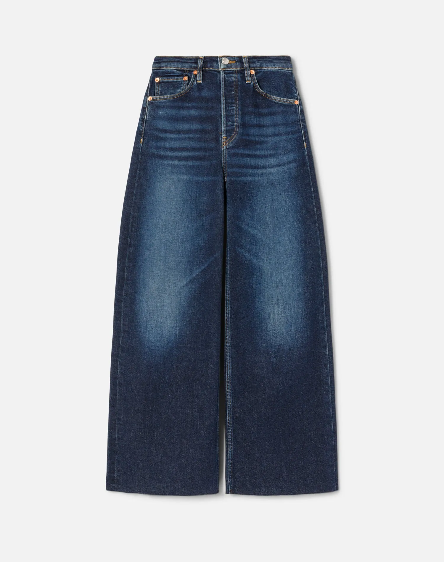 High Rise Wide Leg Crop - Barely Worn sold by Re/Done