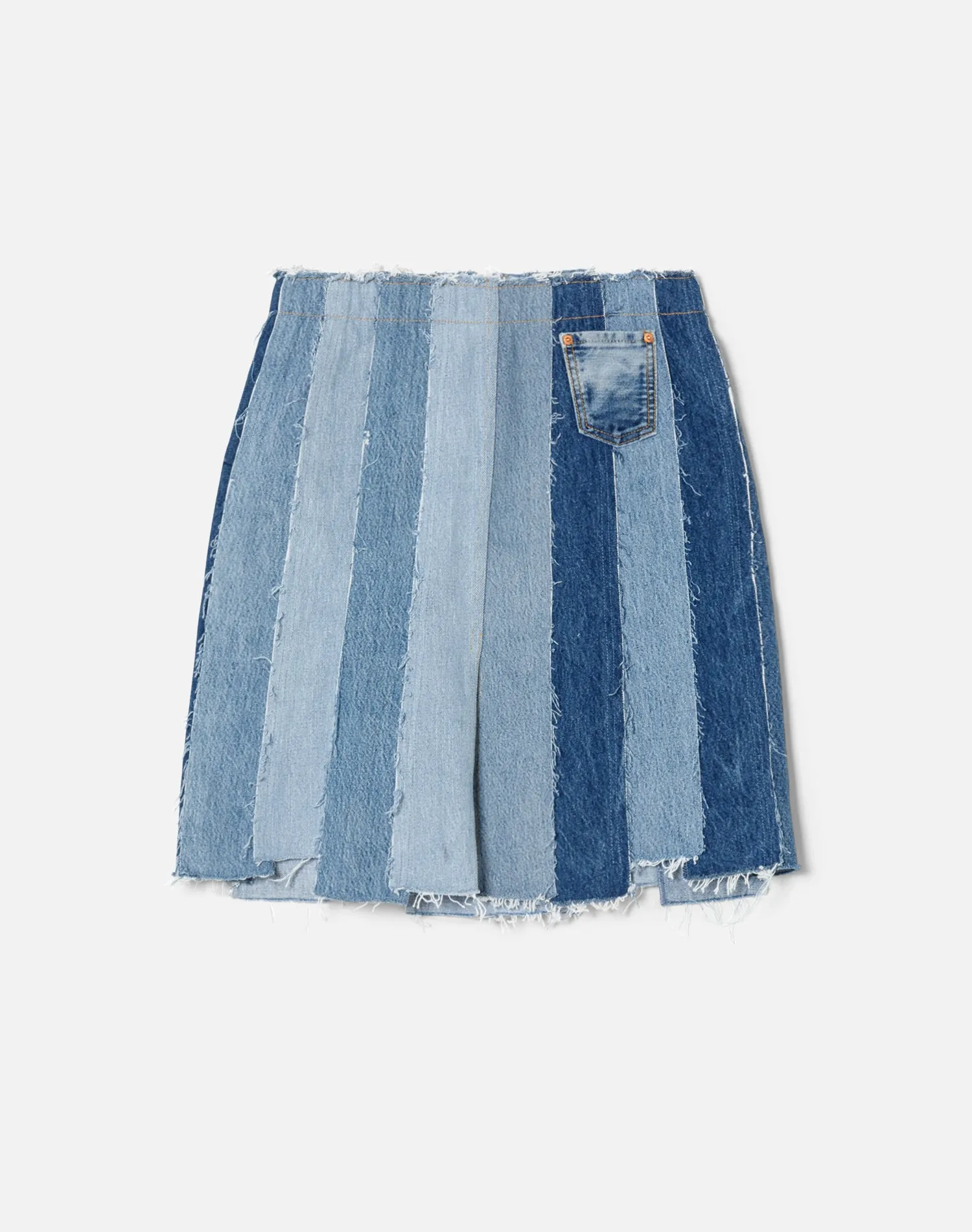 Levi's Stripped Skirt - Indigo sold by Re/Done