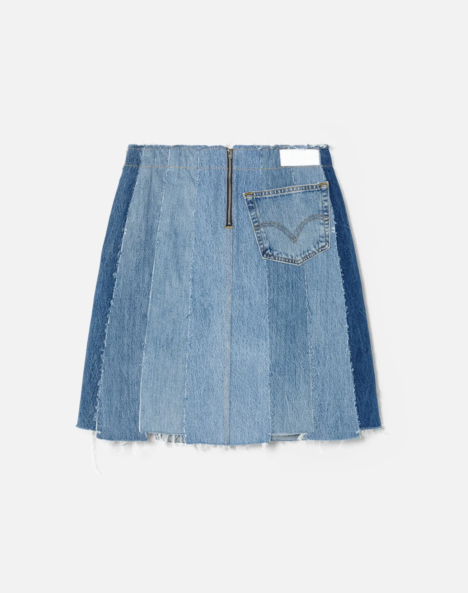 Levi's Stripped Skirt - Indigo sold by Re/Done product image thumbnail 2