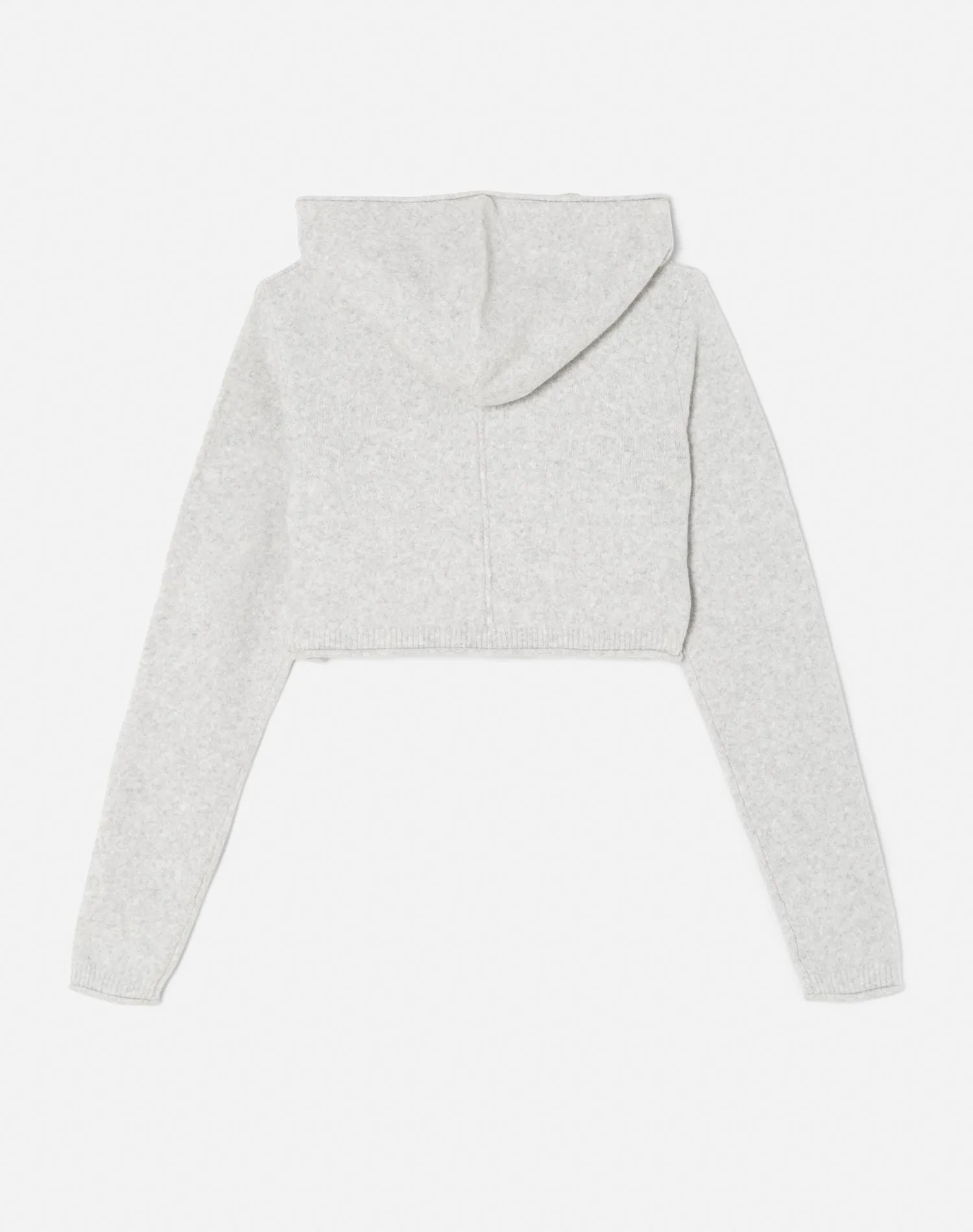 Mini Knit Hoodie - Light Grey sold by Re/Done product image thumbnail 2