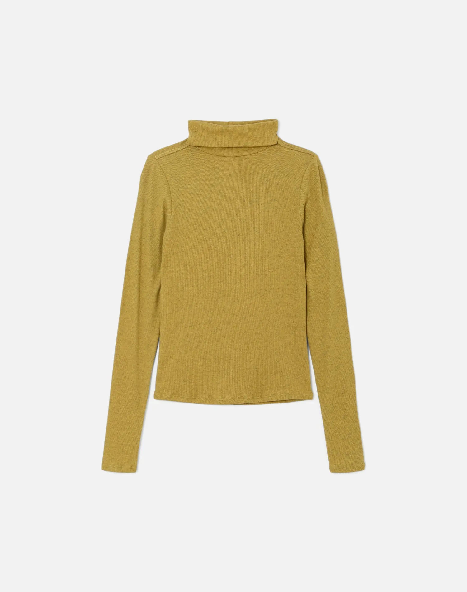 Ribbed Turtleneck - Cactus sold by Re/Done