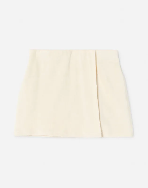Terry Wrap Skirt - Naked made by Re/Done