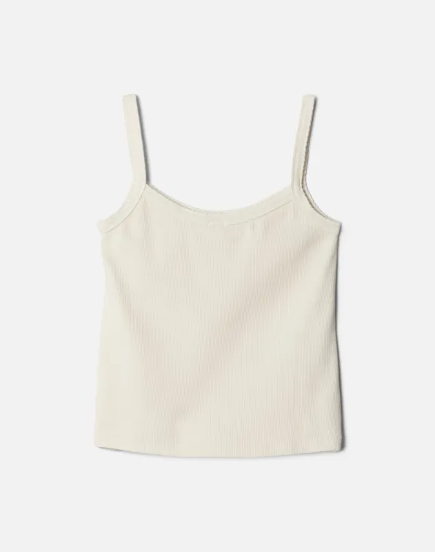 Thermal Tank - Vintage White made by Re/Done