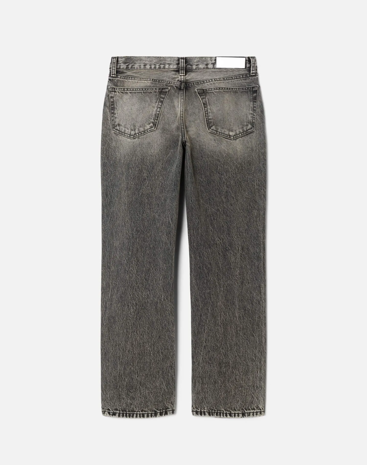 Easy Straight Crop - Smoke sold by Re/Done product image thumbnail 2