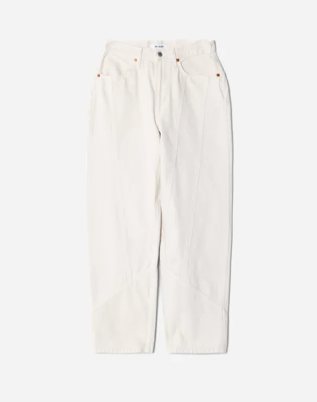 Engineered Wide Taper - Vintage White made by Re/Done