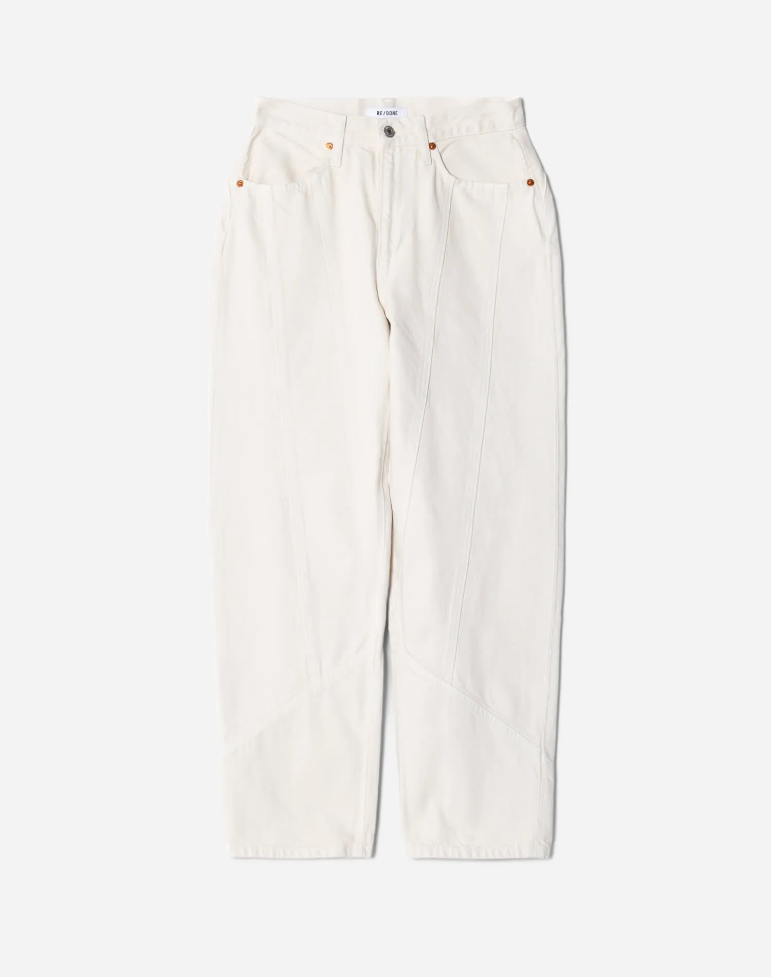 Engineered Wide Taper - Vintage White sold by Re/Done