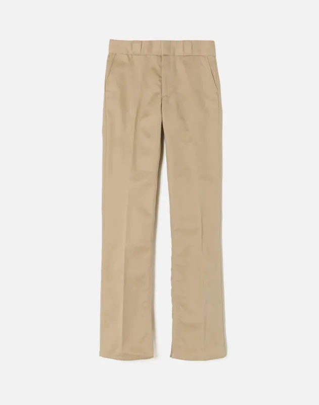 Wide Leg Trouser - Khaki made by Re/Done