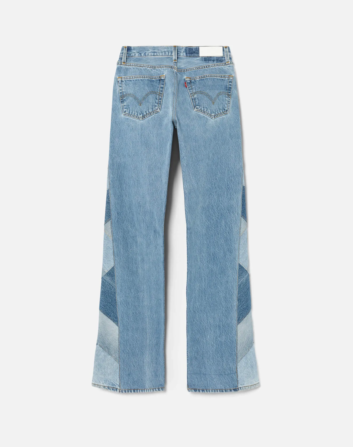 70s Low Rise Flare - Indigo Patched sold by Re/Done product image thumbnail 2