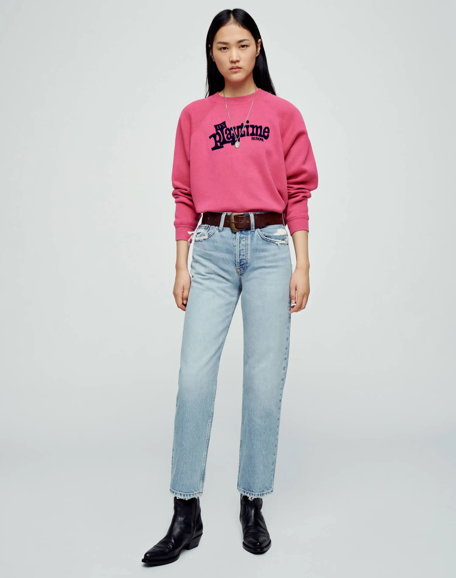 Upcycled "Playtime" Sweatshirt - Assorted (Retail) sold by Re/Done product image thumbnail 4