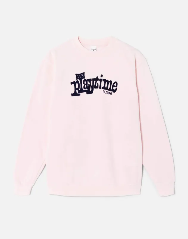 Upcycled "Playtime" Sweatshirt - Assorted (Retail) sold by Re/Done