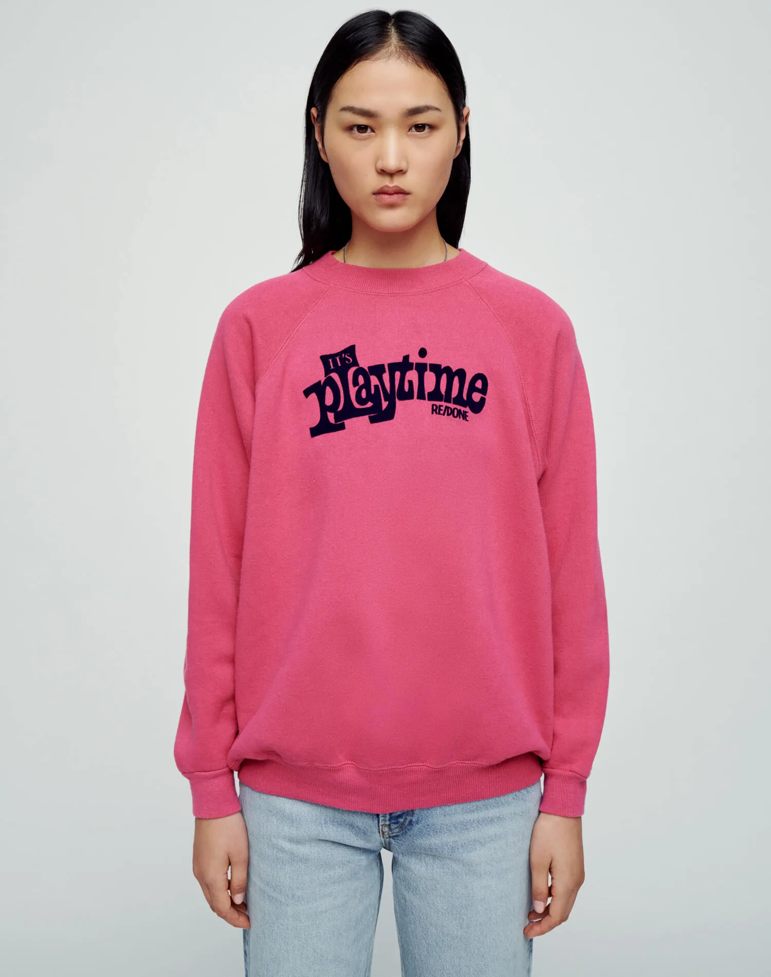 Upcycled "Playtime" Sweatshirt - Assorted (Retail) sold by Re/Done product image thumbnail 3