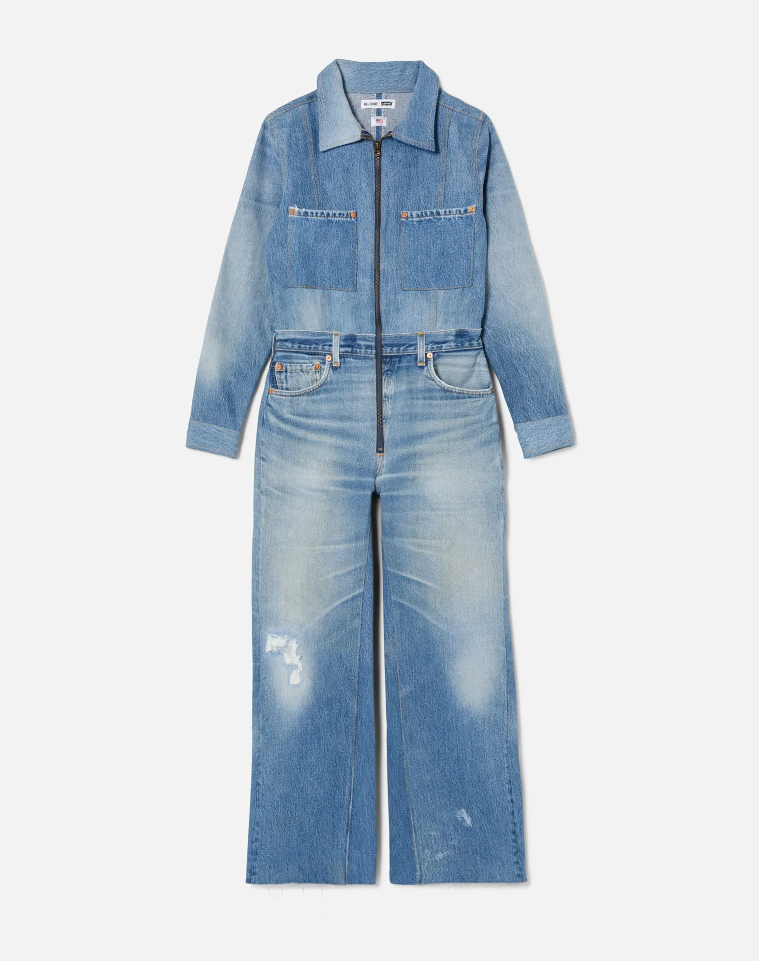 Wide Leg Jumpsuit - Indigo sold by Re/Done