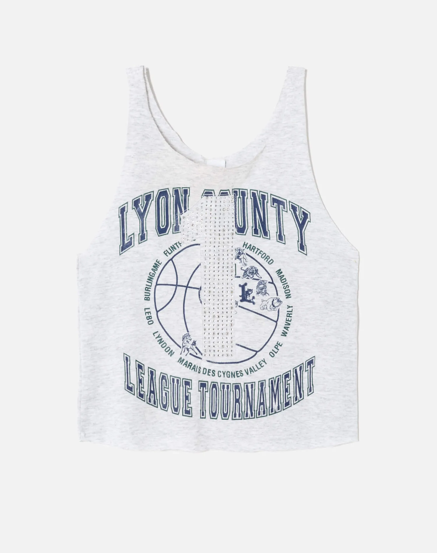 Upcycled Raw Tank - Multi sold by Re/Done