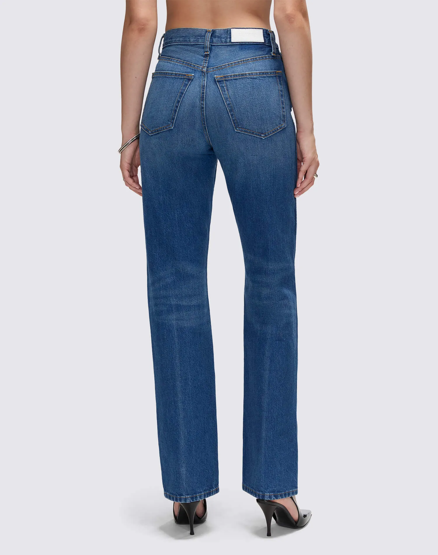 90s High Rise Loose - Viper Blue sold by Re/Done product image thumbnail 5