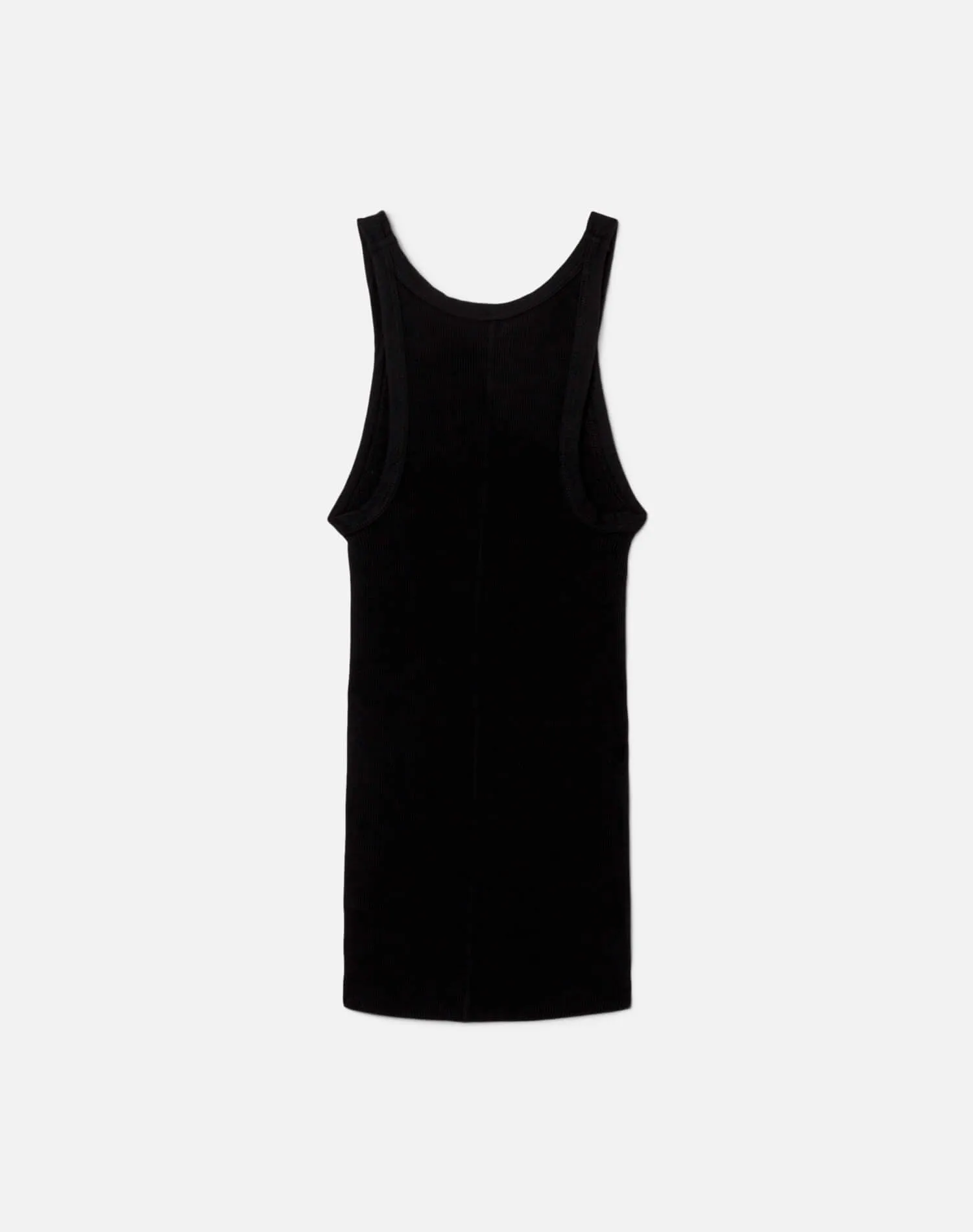 Ribbed "Girl" Tank - Black sold by Re/Done product image thumbnail 2