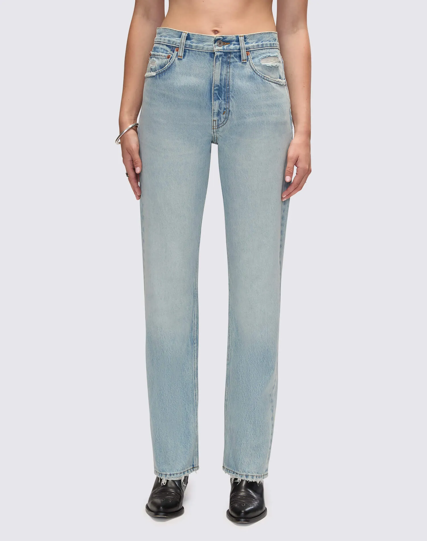 The Blondie - Ripped Tide sold by Re/Done product image thumbnail 2