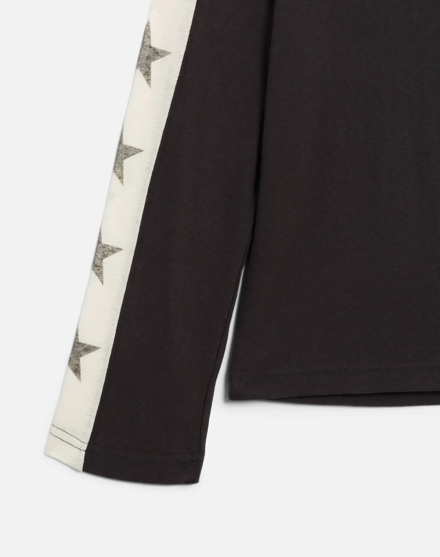 Star Contrast Long Sleeve Jersey - Washed Black sold by Re/Done product image thumbnail 5
