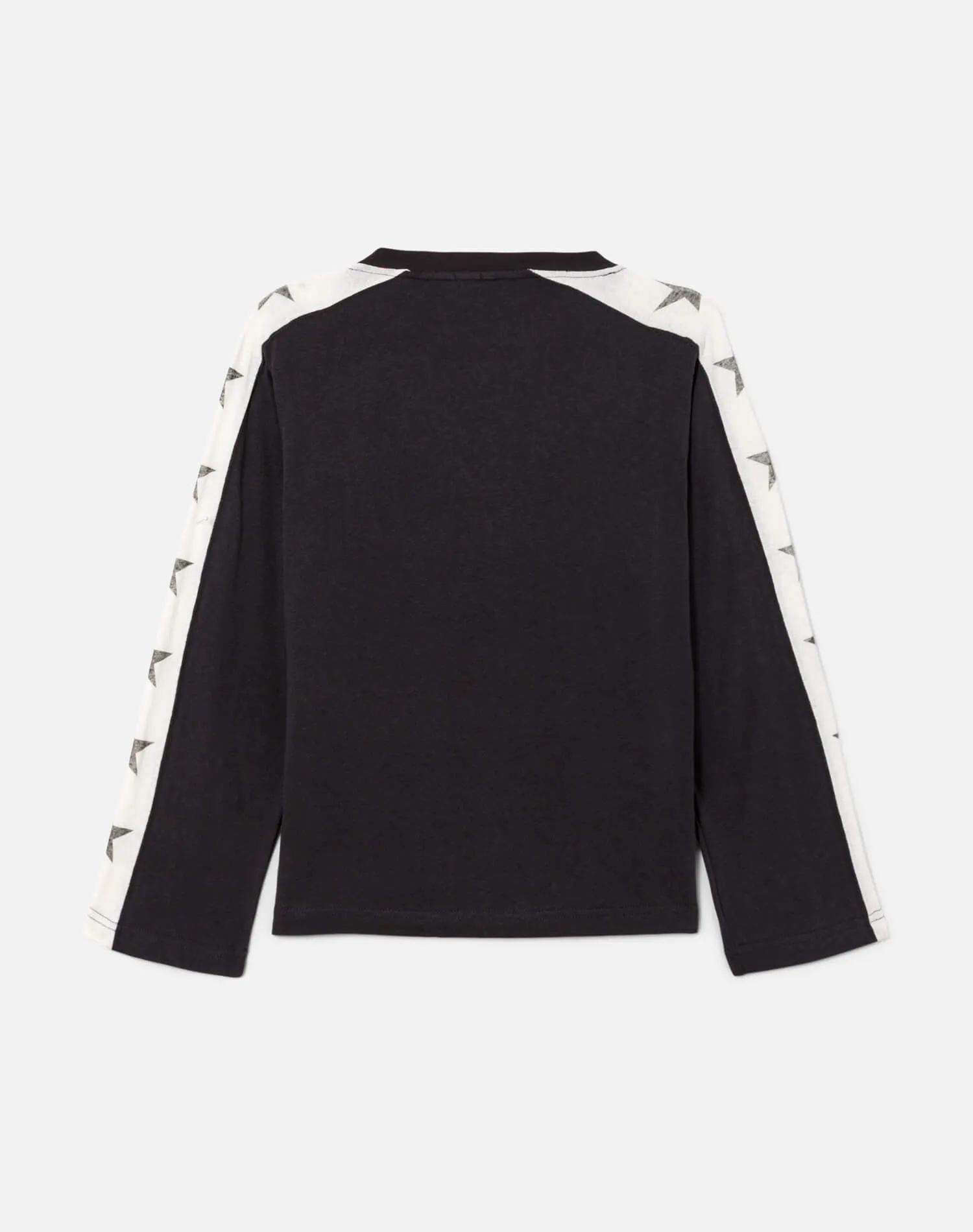 Star Contrast Long Sleeve Jersey - Washed Black sold by Re/Done product image thumbnail 2