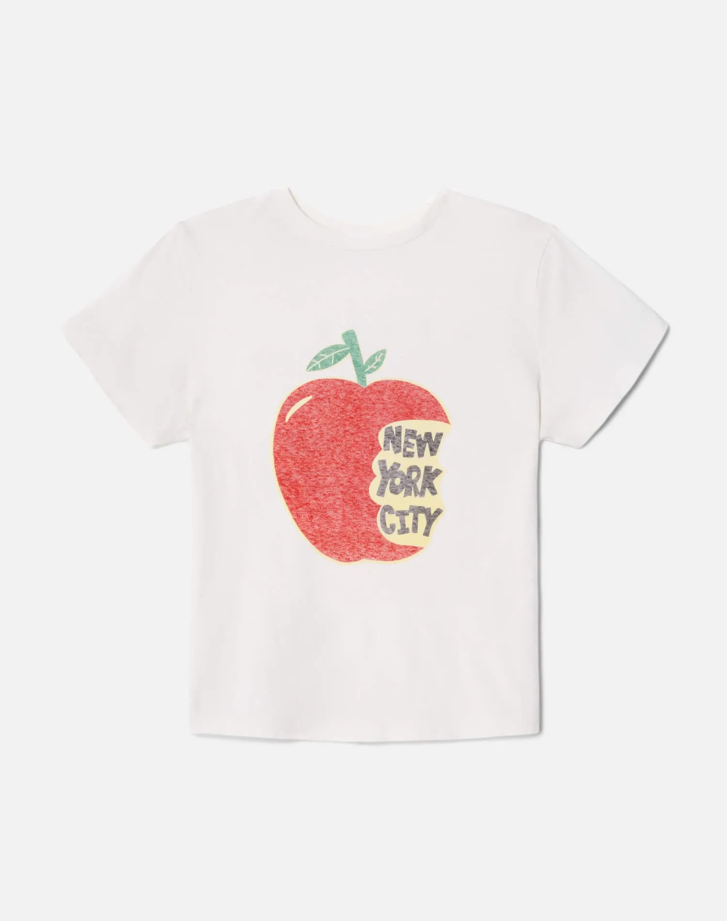 Classic "NYC" Tee - Vintage White sold by Re/Done