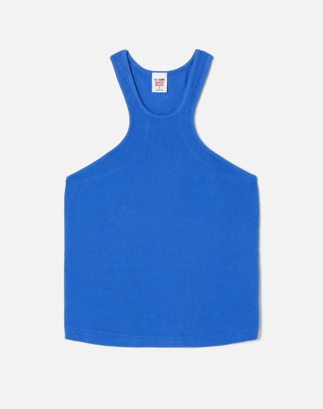 Racer Tank -  Colbalt sold by Re/Done