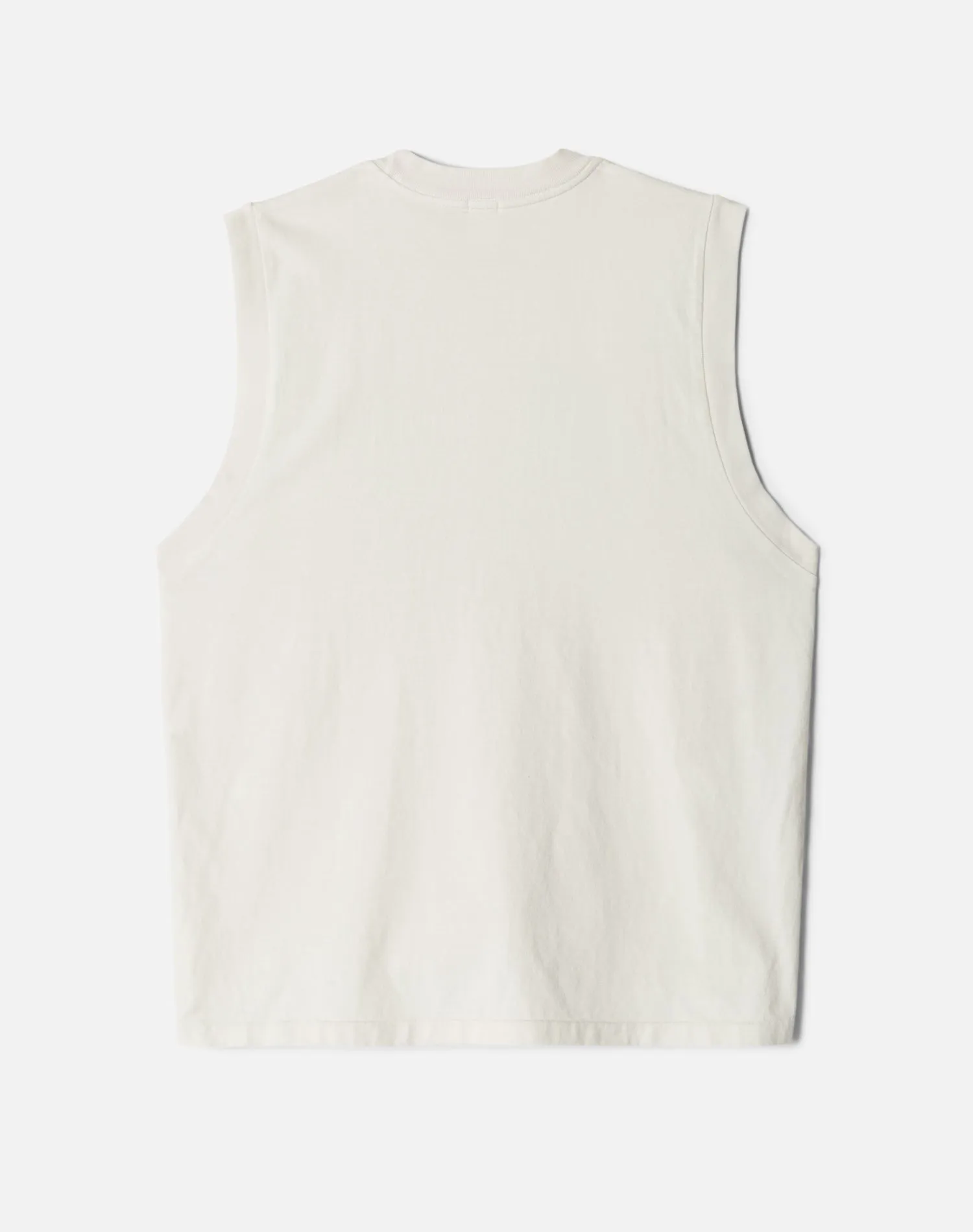 Oversized Muscle Tank Stanley Mouse Easy - Vintage White sold by Re/Done product image thumbnail 2