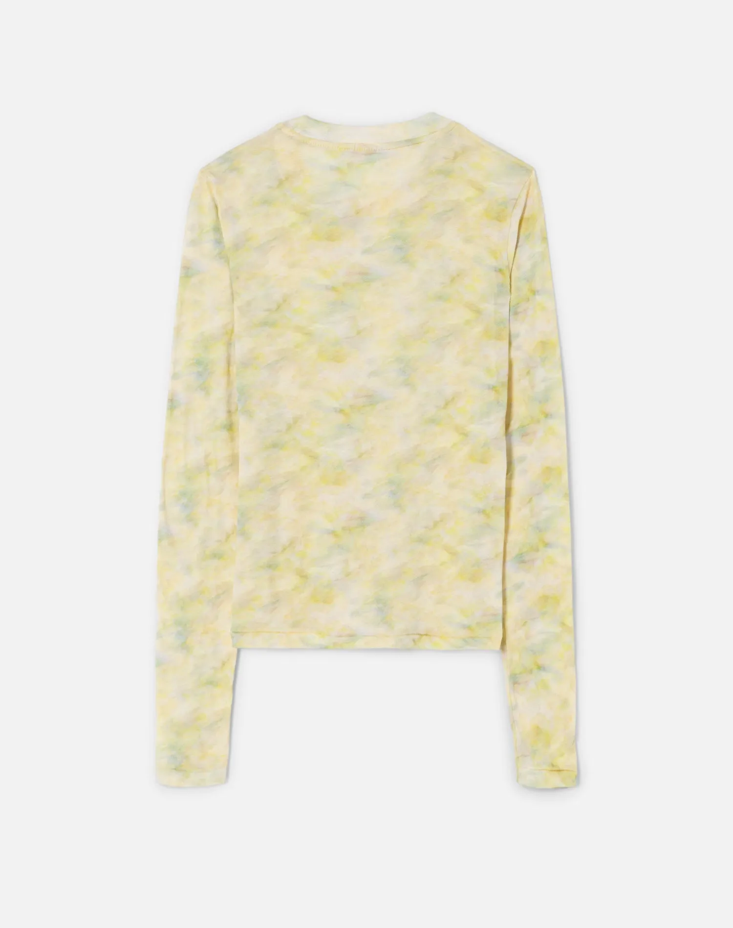 Sheer Long Sleeve Tee - Bumblebee Watercolor sold by Re/Done product image thumbnail 2