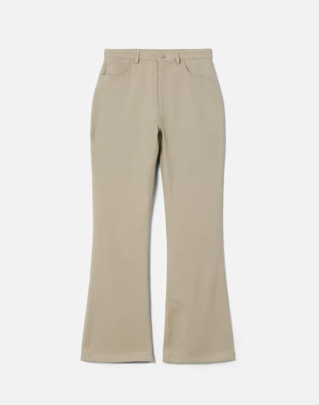 Riding Trouser Jean - Khaki made by Re/Done