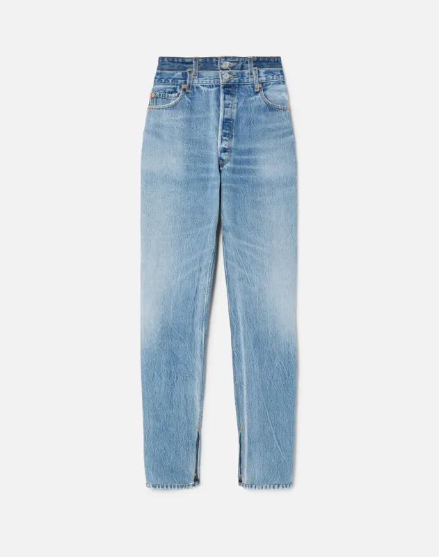 Levi's Double Waisted Drainpipe - Indigo sold by Re/Done