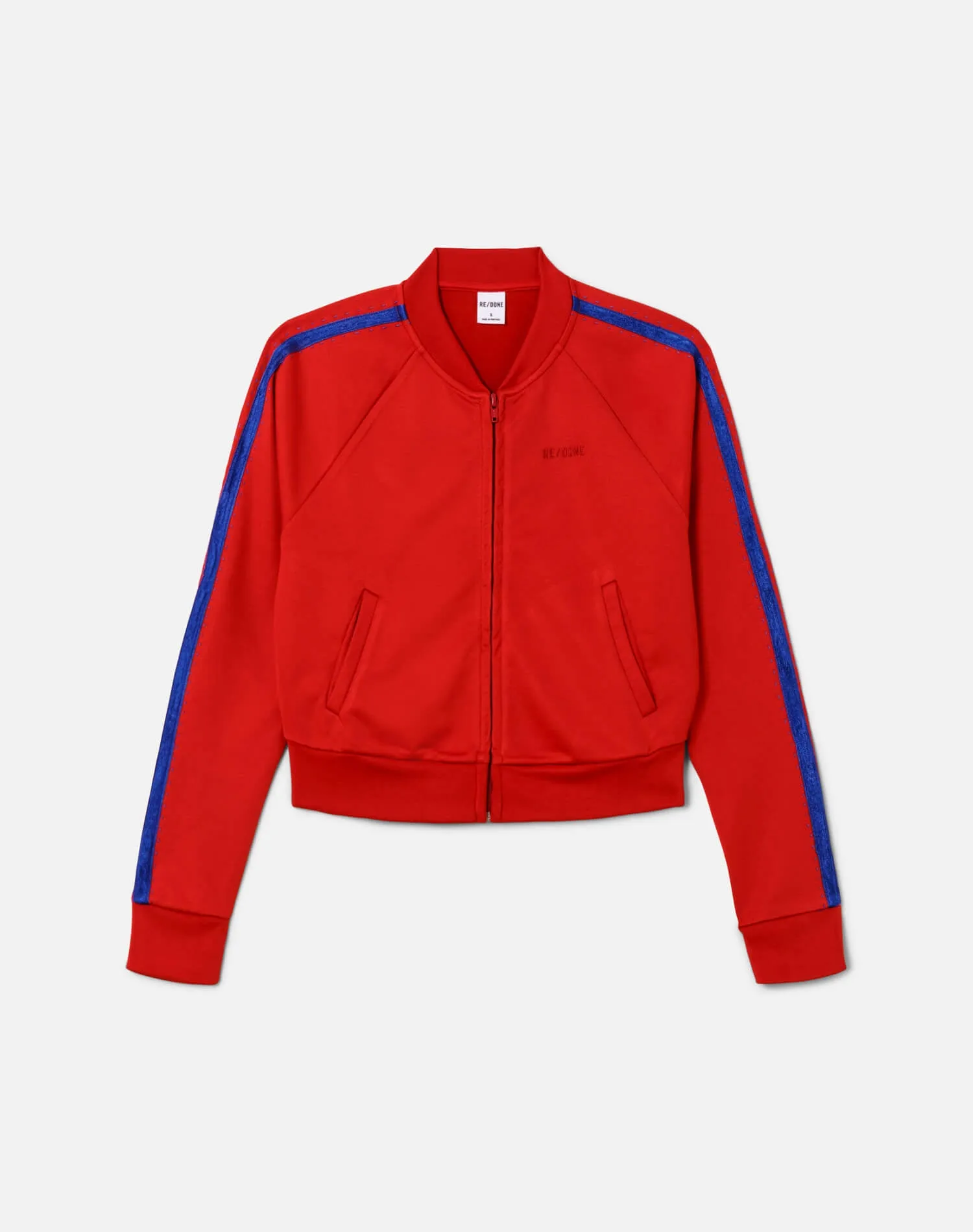 Sunland Track Jacket - Crimson Cobalt sold by Re/Done