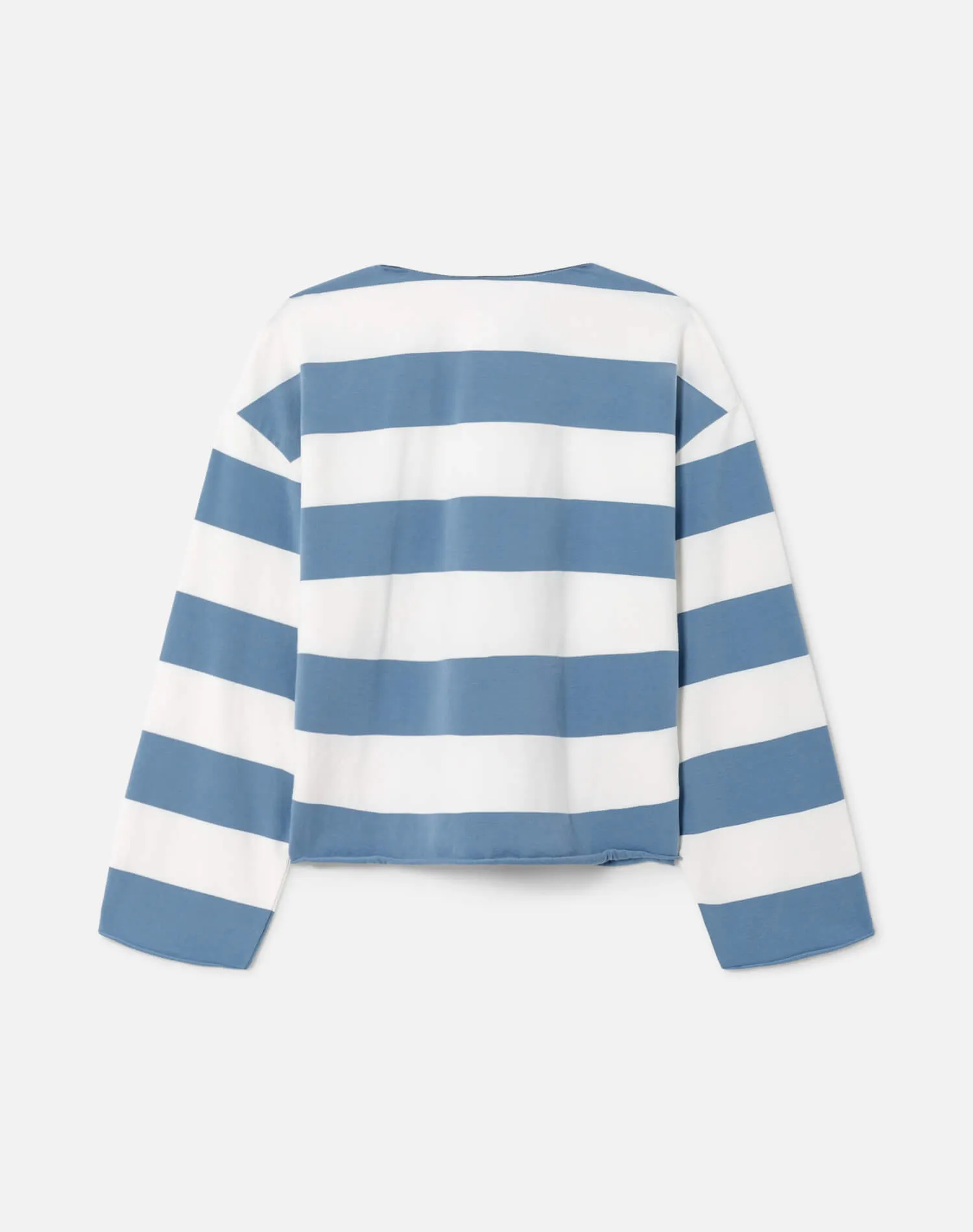 Cut Off Rugby Polo - Bluebird Ivory sold by Re/Done product image thumbnail 2