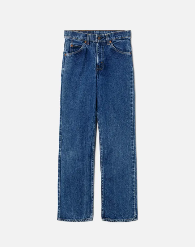 80s Orange Tab Levi's 505 -#27 sold by Re/Done