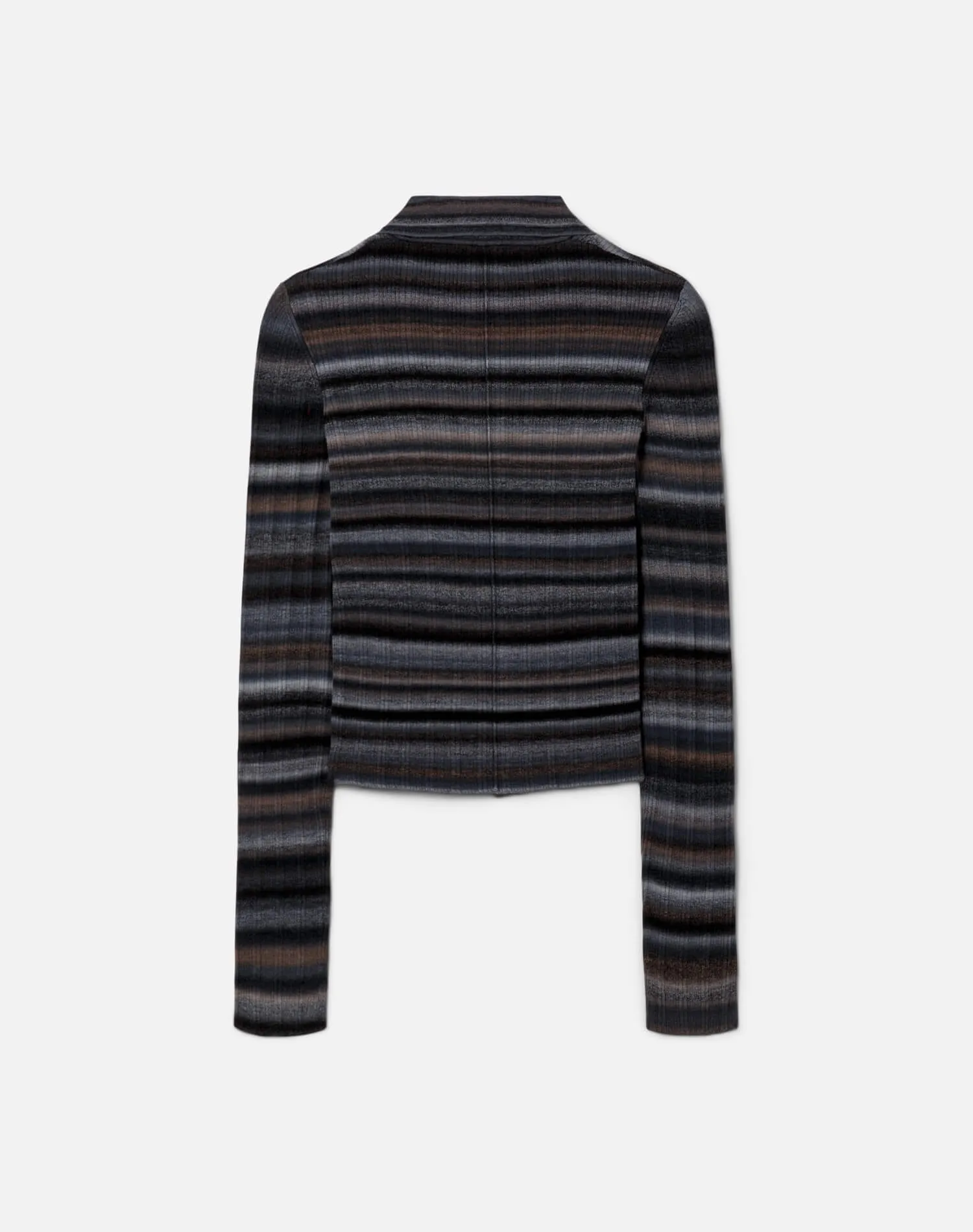 Ribbed Polo Cardi - Black Combo sold by Re/Done product image thumbnail 2