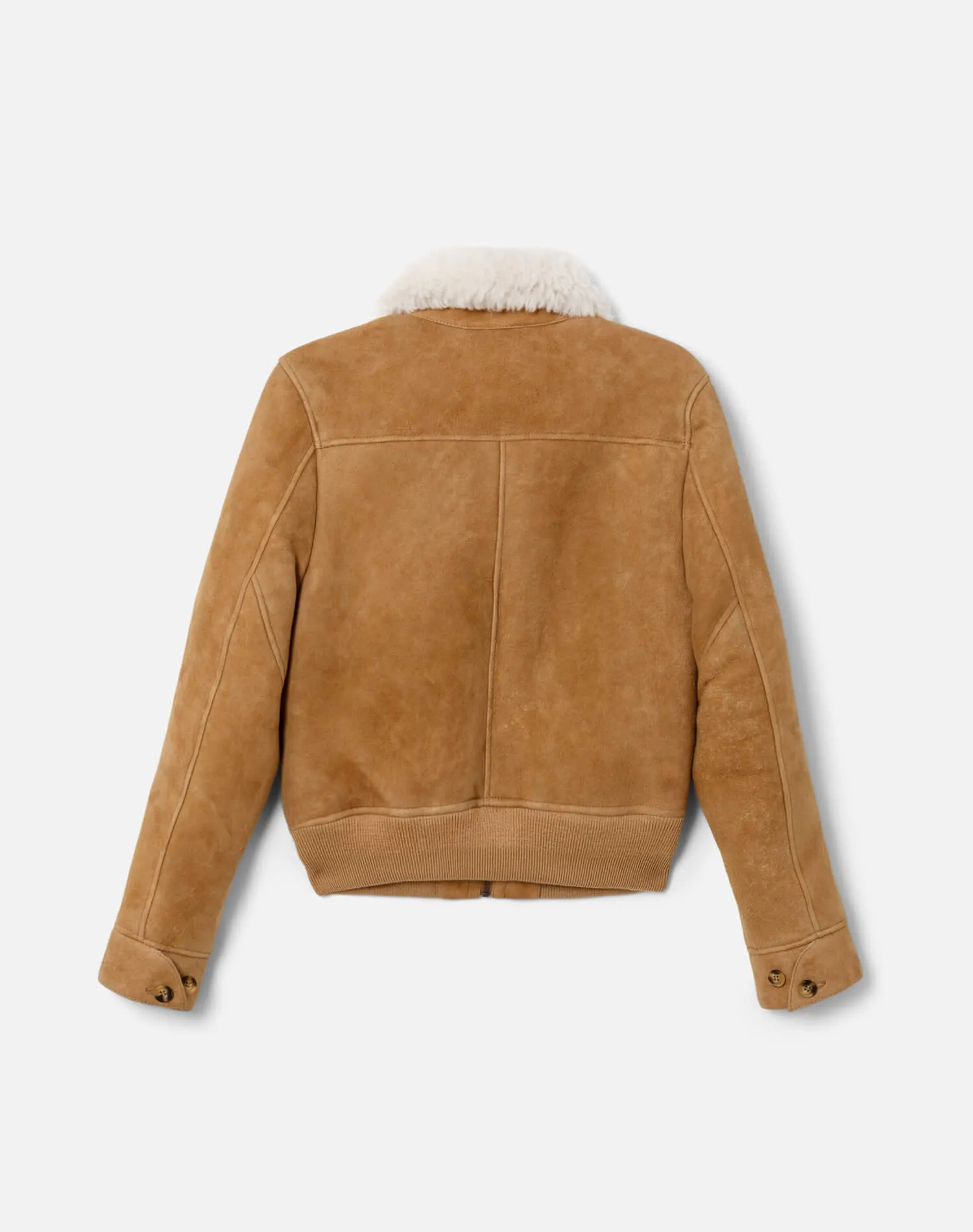 Shearling Bomber - Tobacco sold by Re/Done product image thumbnail 2