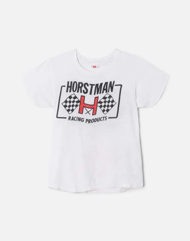 60s Hanes Racing Tee -#35 sold by Re/Done