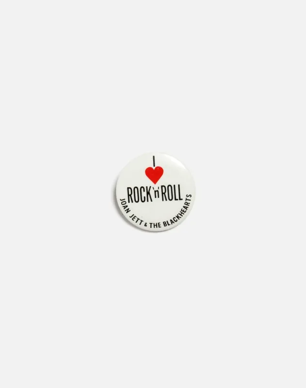 80s Original I Love Rock And Roll Joan Jett Pin -#17 sold by Re/Done