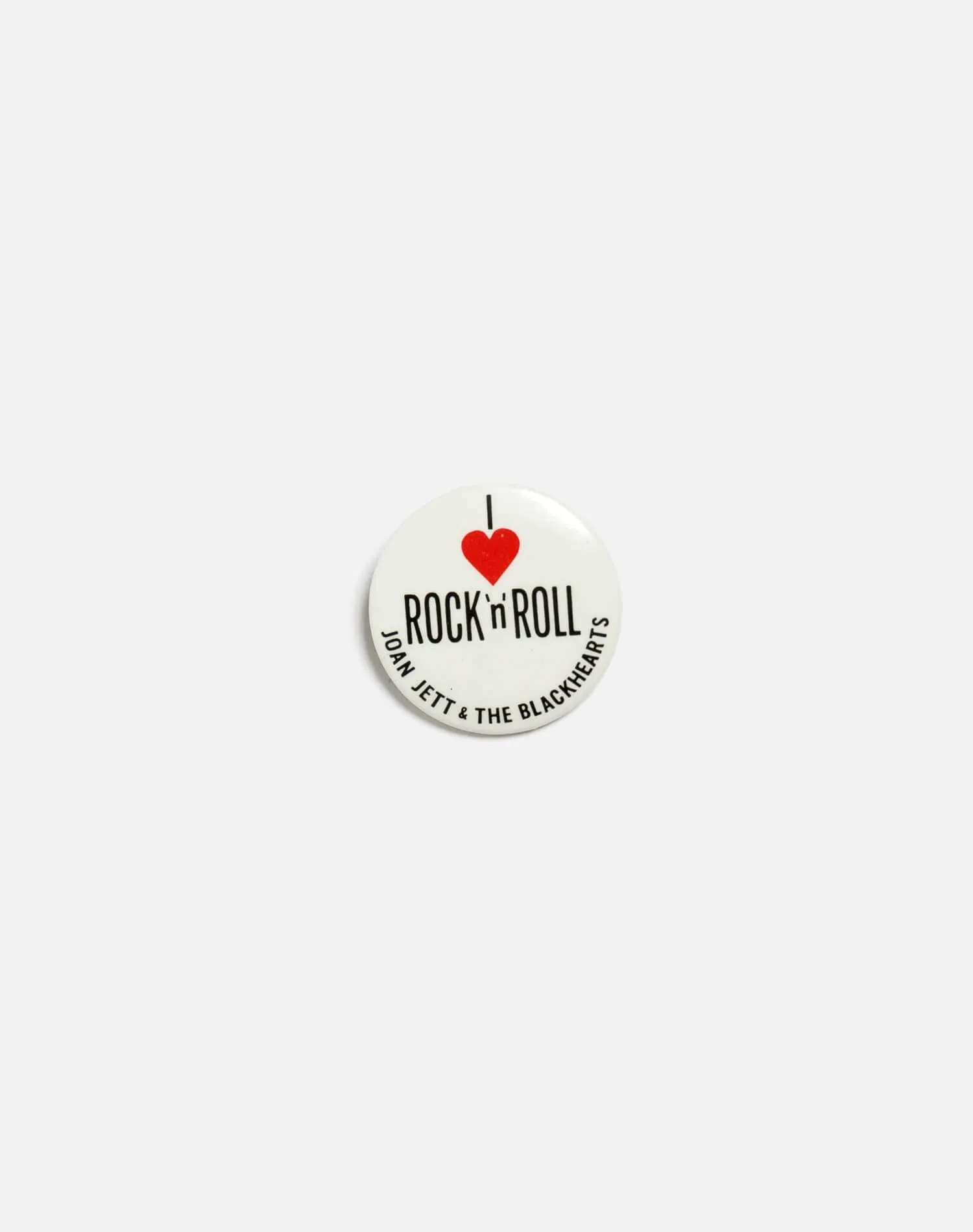 80s Original I Love Rock And Roll Joan Jett Pin -#17 sold by Re/Done