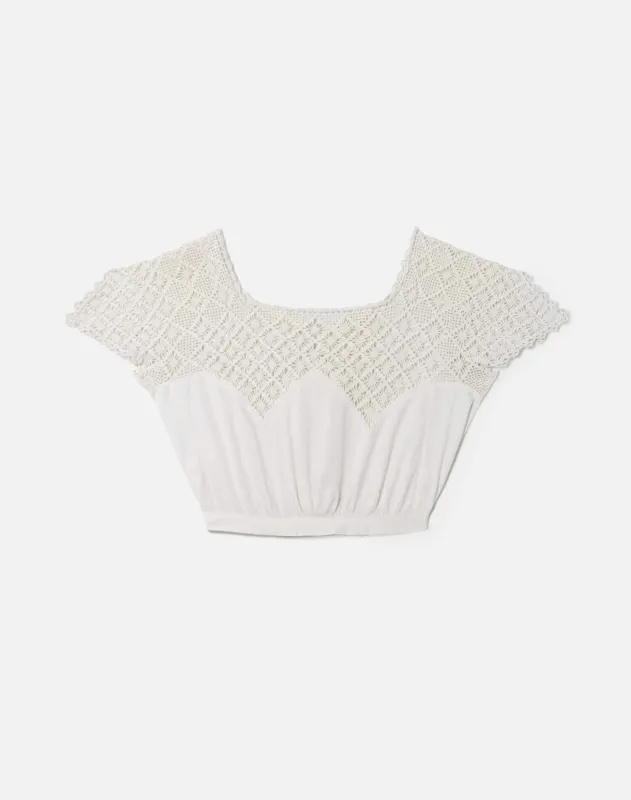 1910s Corset Cover Top -#31 sold by Re/Done