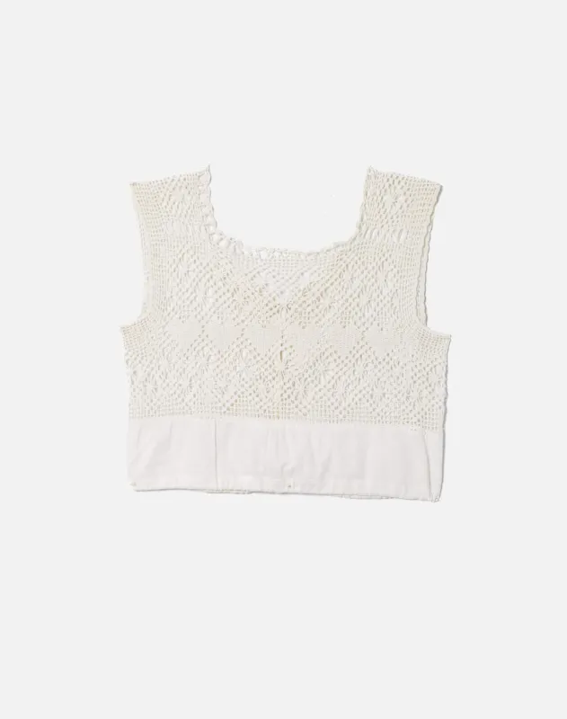 1910s Corset Cover Top -#29 made by Re/Done