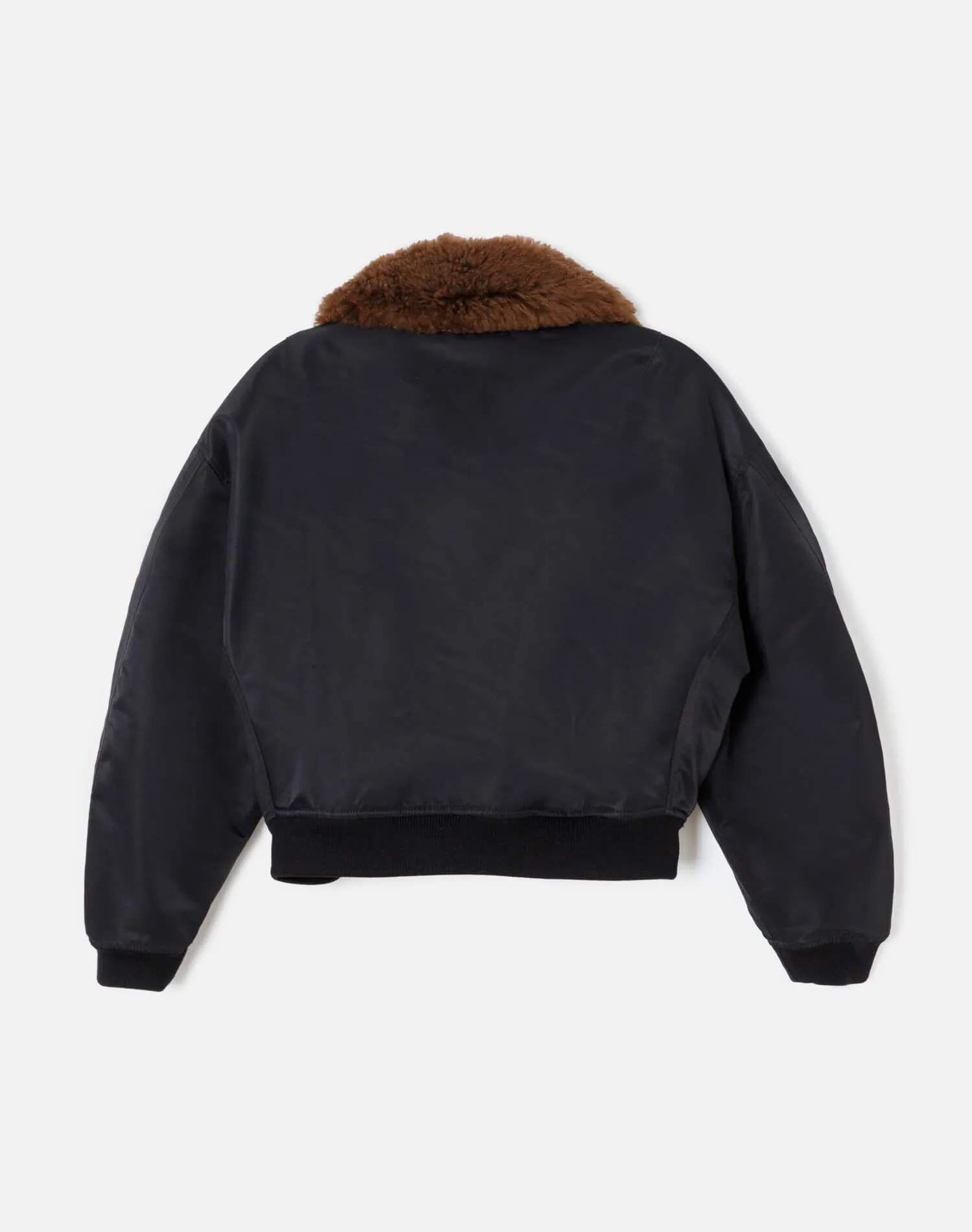 Shrunken Bomber - Black sold by Re/Done product image thumbnail 2