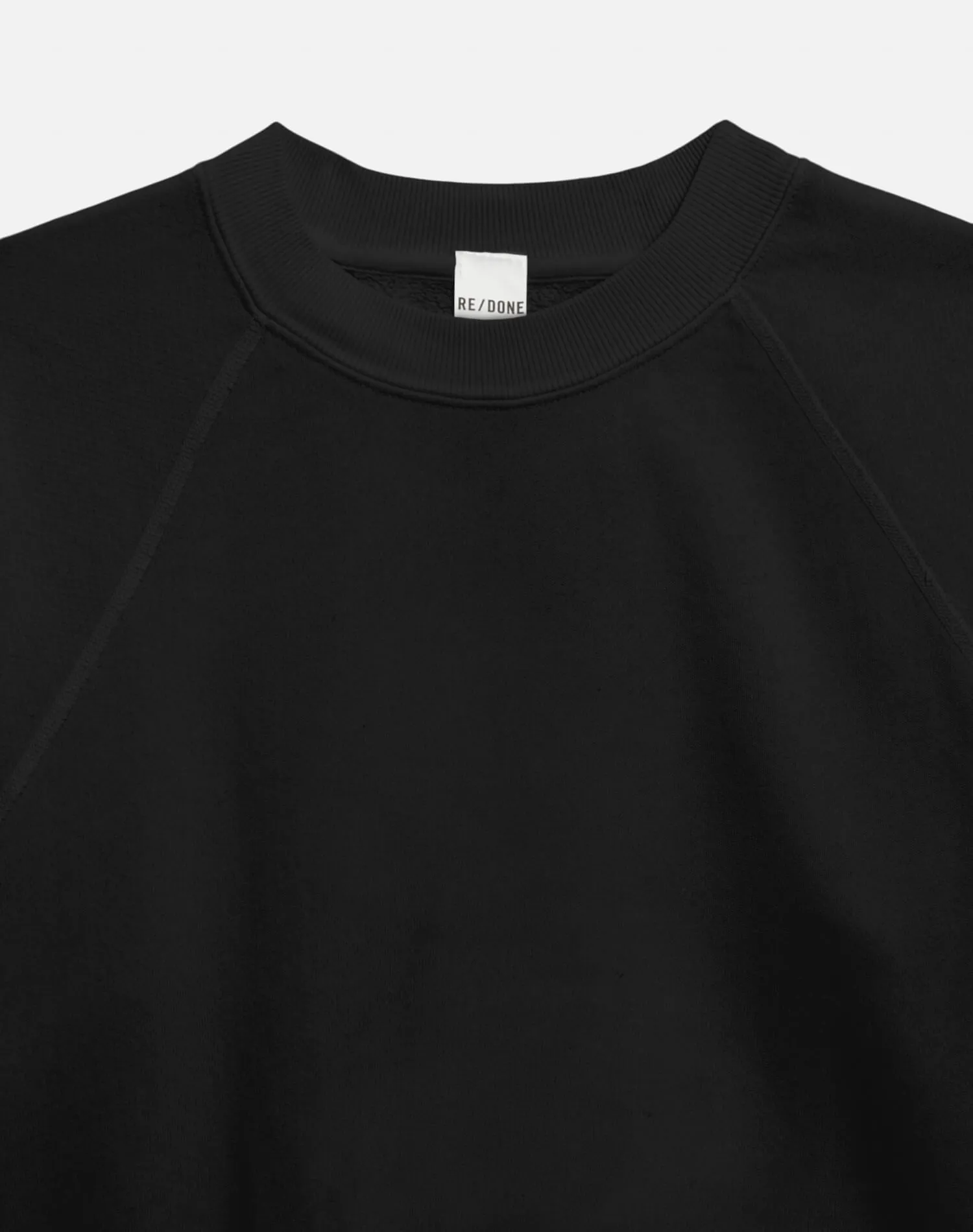 Hanes Classic Crewneck - Black sold by Re/Done product image thumbnail 3