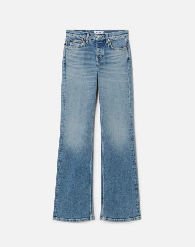 Comfort Stretch 70s Mid Rise Bootcut - Opal Indigo sold by Re/Done