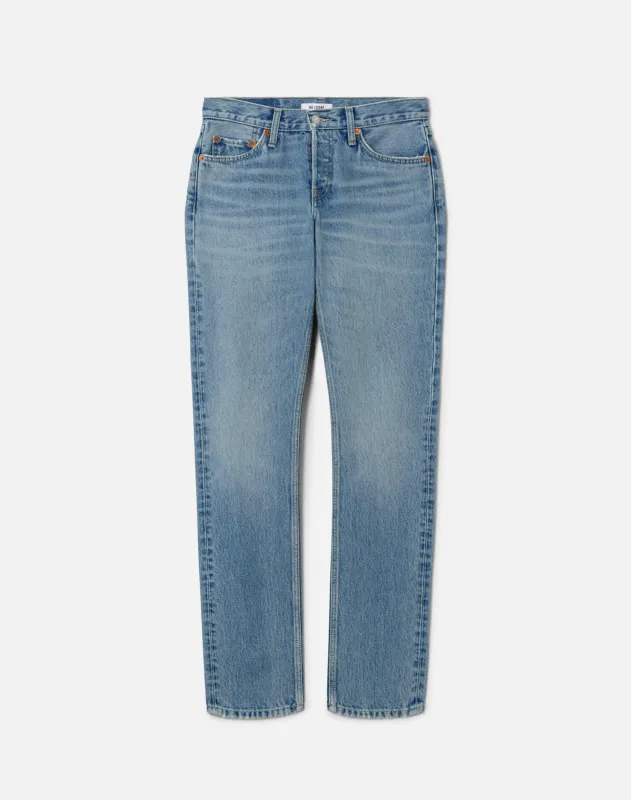 The Slim Cig - Opal Indigo sold by Re/Done