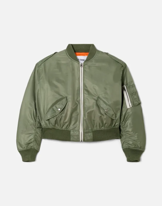 Classic Bomber Jacket - Fatigue made by Re/Done