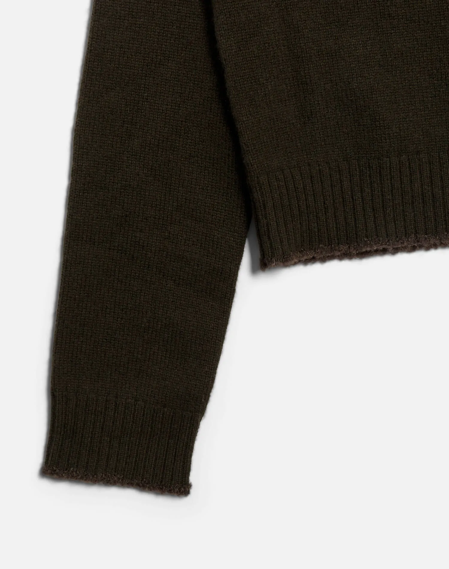 Zip Neck Pullover - Olive Branch sold by Re/Done product image thumbnail 4