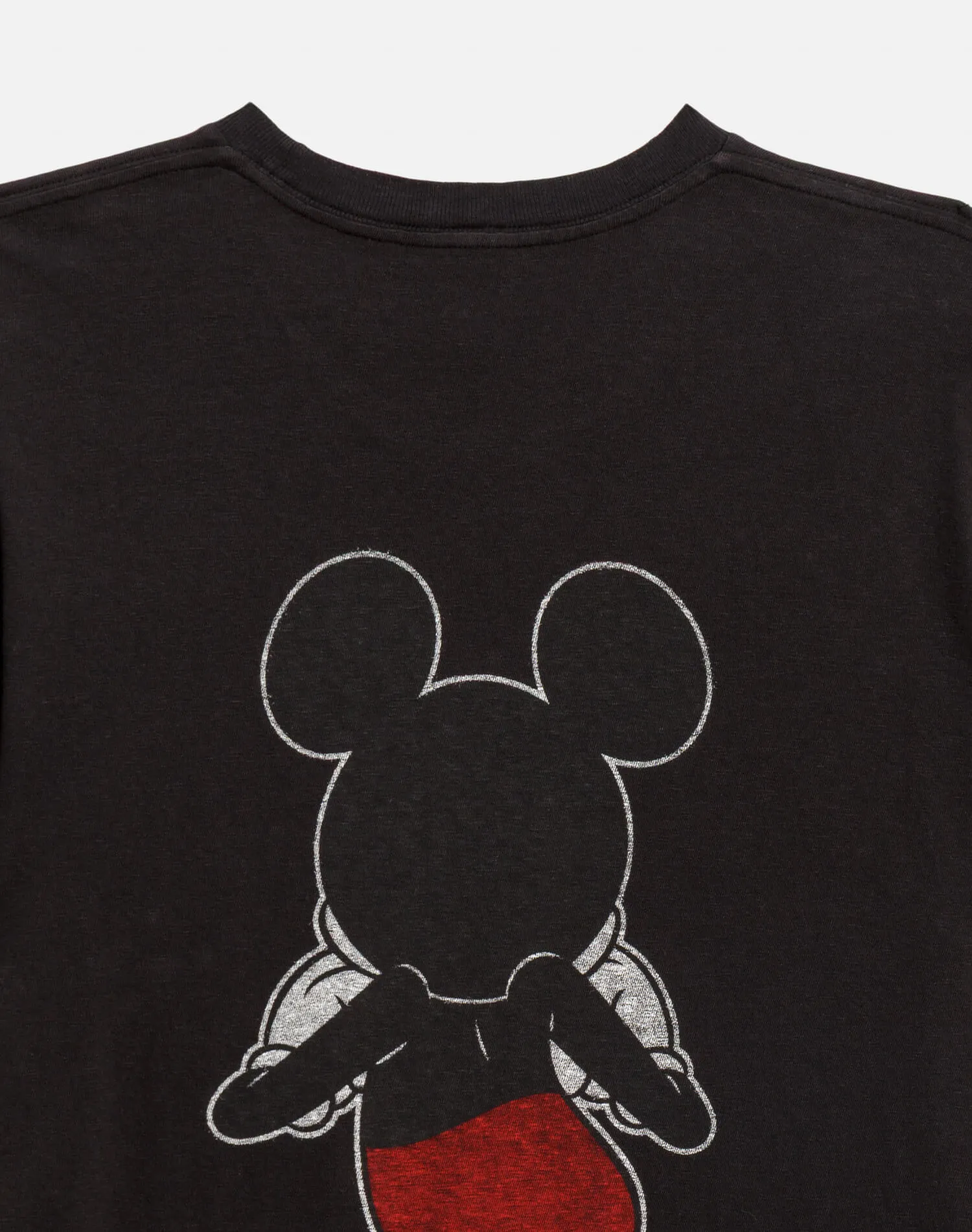 Boyfriend "Silly Mickey Mouse" Tee - Washed Black sold by Re/Done product image thumbnail 5